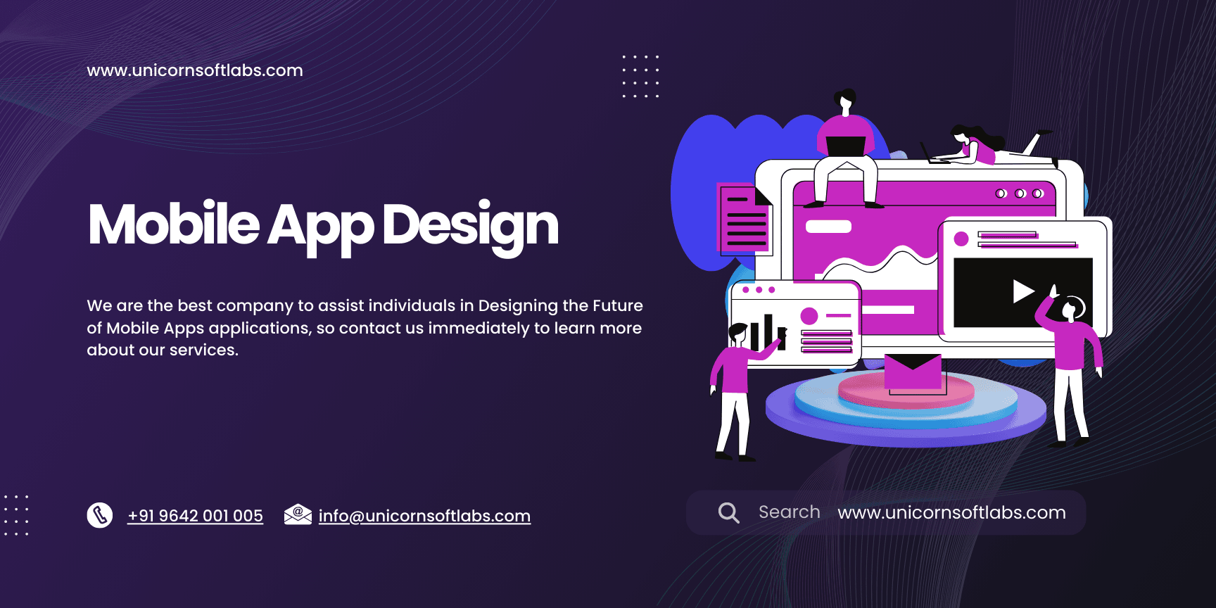 Unicorn Soft Labs Mobile App Design