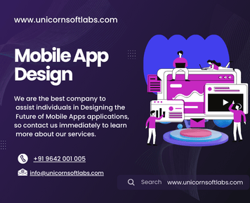 Unicorn Soft Labs mobile app design