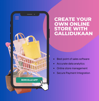 Unicorn Soft Labs The image is a diagram featuring a calendar layout that highlights the process of creating an online store with Gallidukaan.